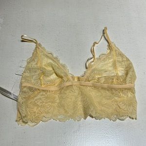 Yellow Free People Bralette